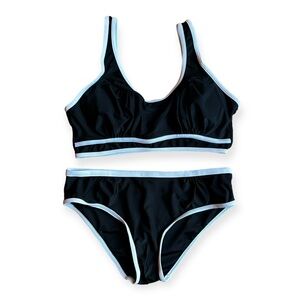 Two Piece Bathing Suit Sport Style *New* Medium